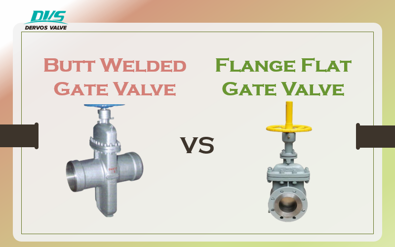 What are the Advantages of Butt Welded and Flange Flat Gate Valve in the Application?