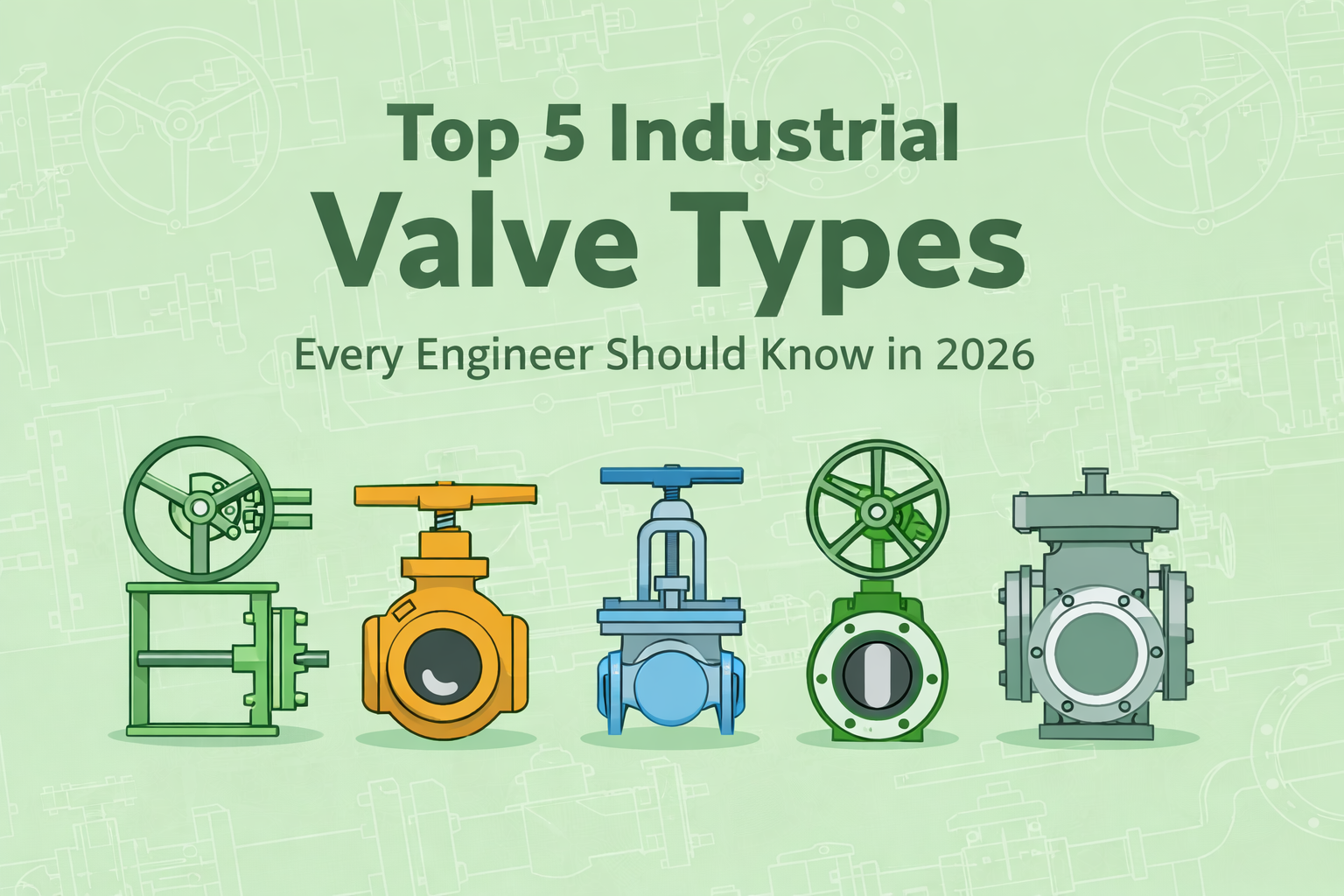 Top 5 Industrial Valve Types Every Engineer Should Know in 2026