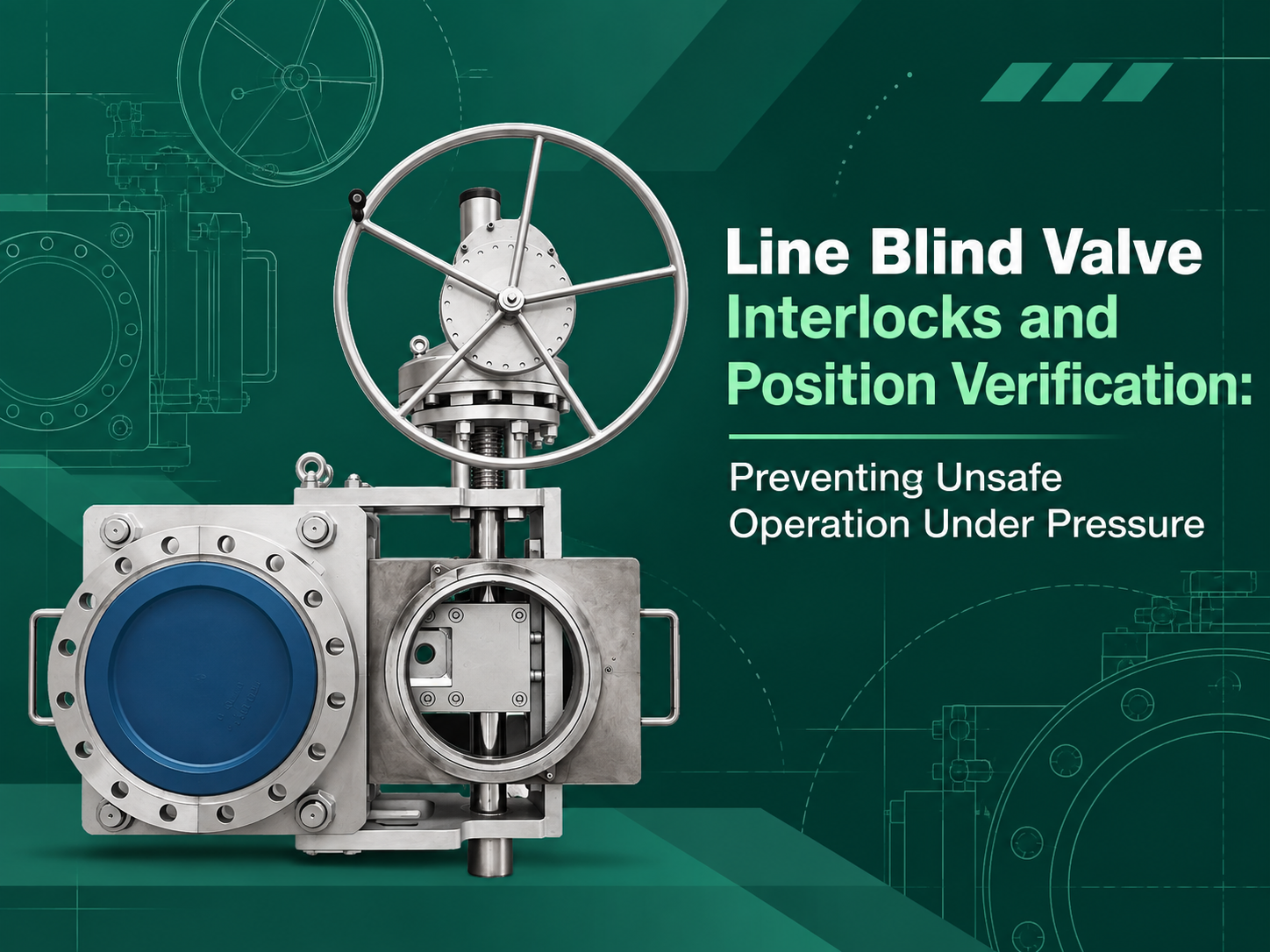 Line Blind Valve Interlocks and Position Verification: Preventing Unsafe Operation Under Pressure